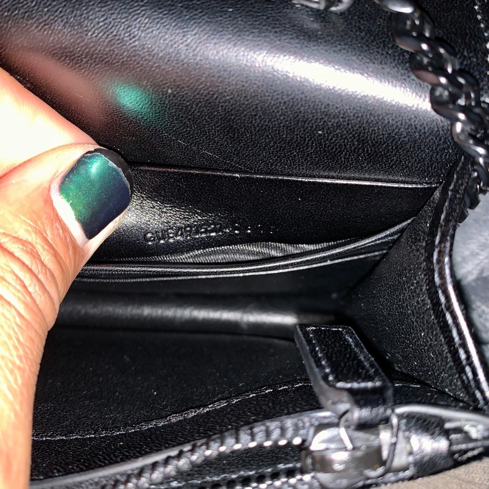 Black Velvet ‘Kate’ Saint Laurent Bag - Picture 10 of 10